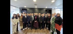 中国建设行业贸促会于2025年3月3日访问英国特许建造学会(CIOB)