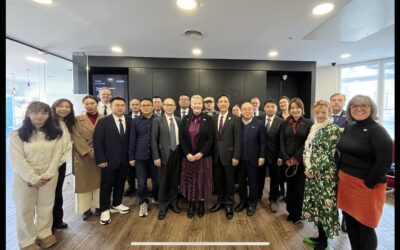 中国建设行业贸促会代表团访问英国特许建造学会